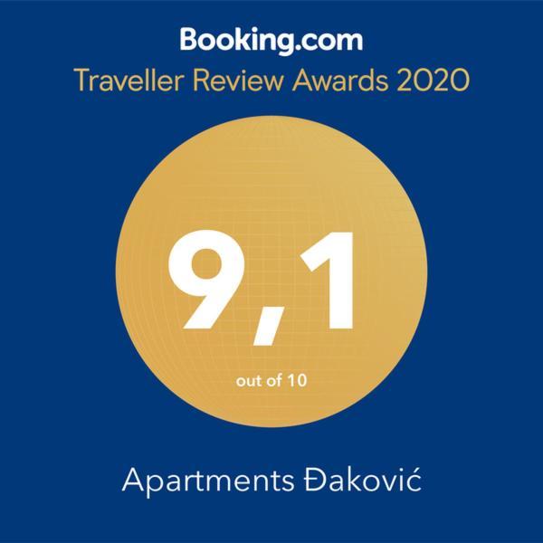 Apartments Dakovic باكوشتاني المظهر الخارجي الصورة